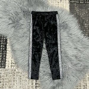 Little Olin Girls‎ Black Velure Leggings Size 2-3T NWT $40